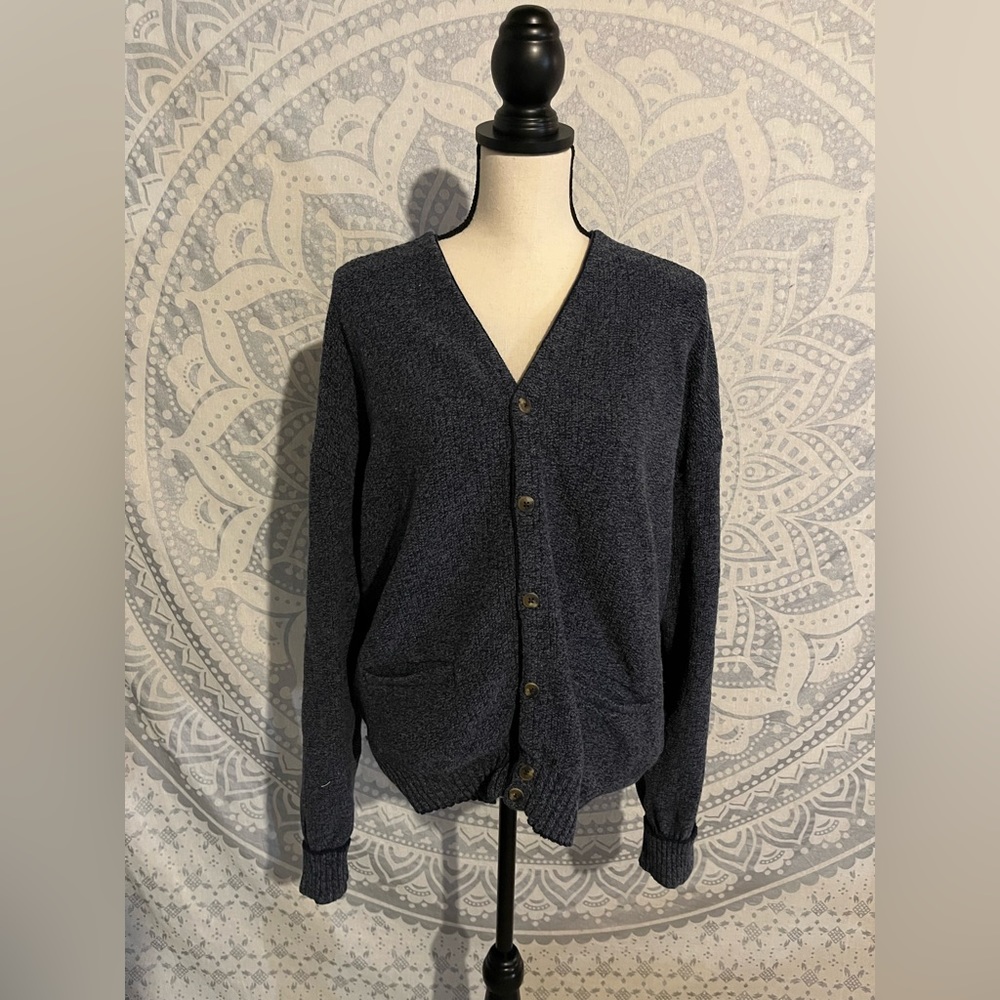 Shenandoah Blue button up cardigan